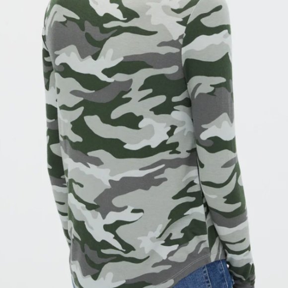 NWT Aeropostale - Long Sleeve Seriously Soft Camo Crew Tee! - Picture 11 of 11
